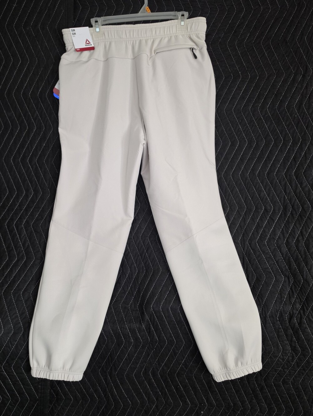 Reebok Men's Light Cream Athletic Joggers